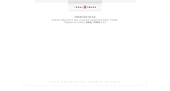 Desktop Screenshot of idealdata.cz